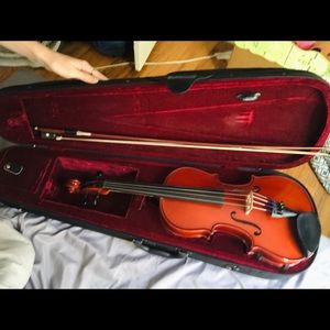 4/4 adult sized violin. And case